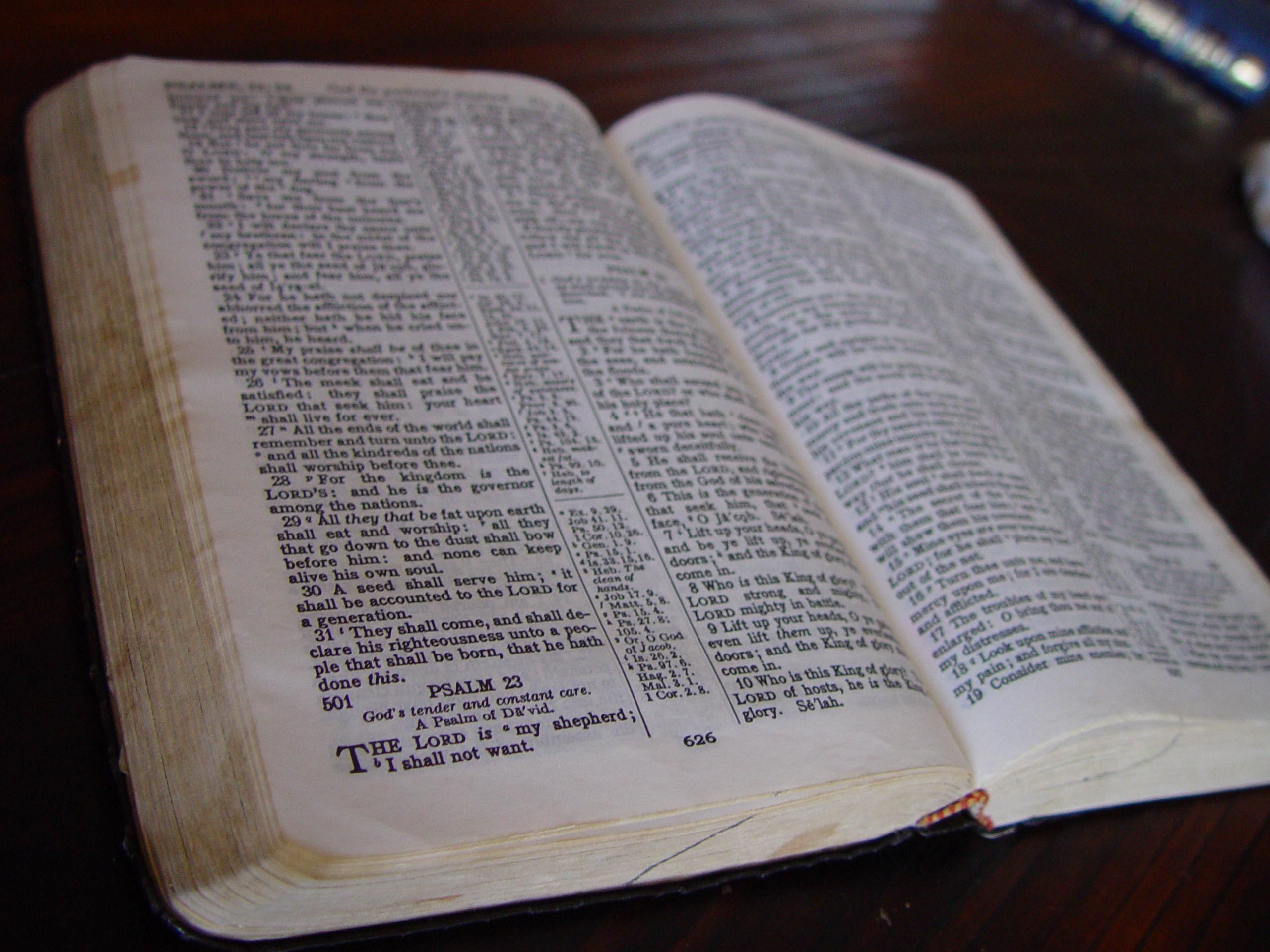 Biblia abierta